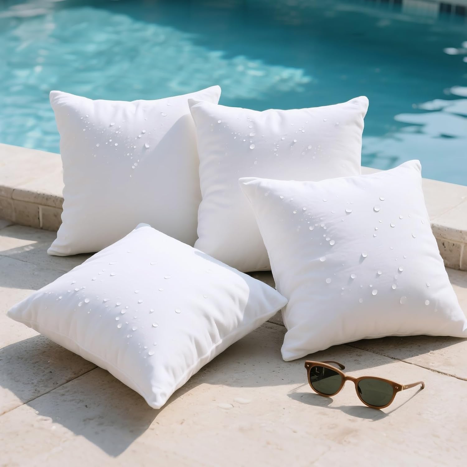 4-Pack Outdoor Pillow Inserts