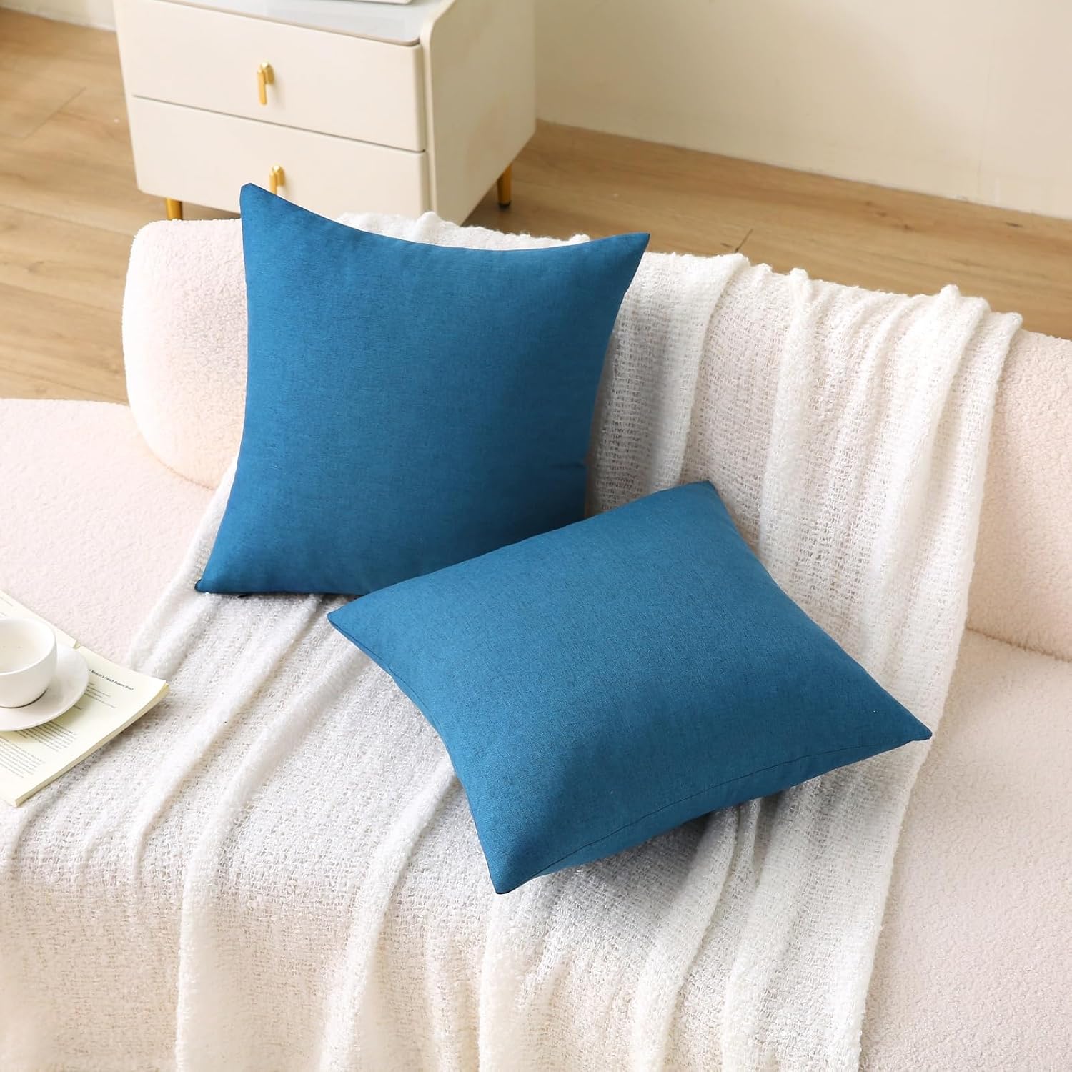 Outdoor Throw Pillows with Inserts Set of 2