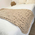 Knit Chenille Throw Blanket