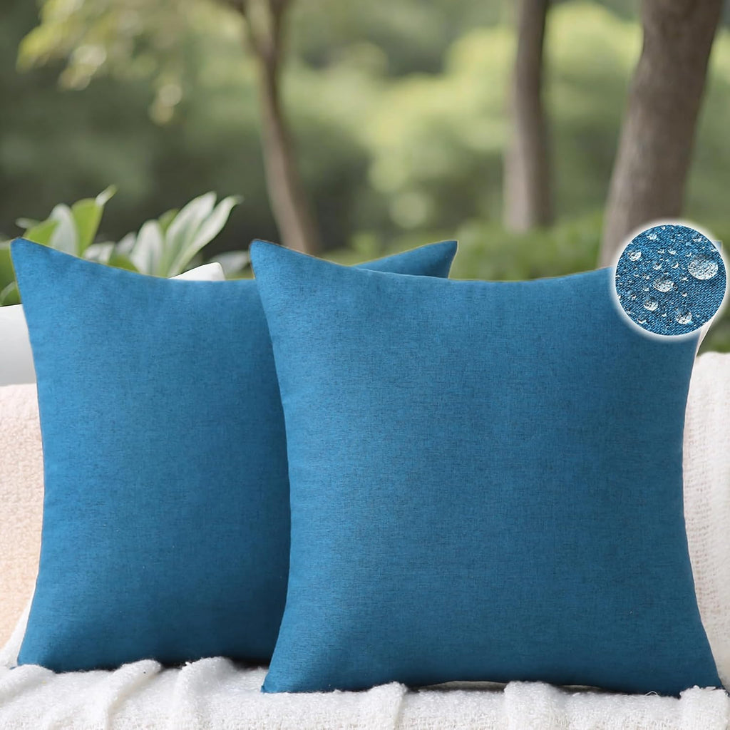 Outdoor Throw Pillows with Inserts Set of 2