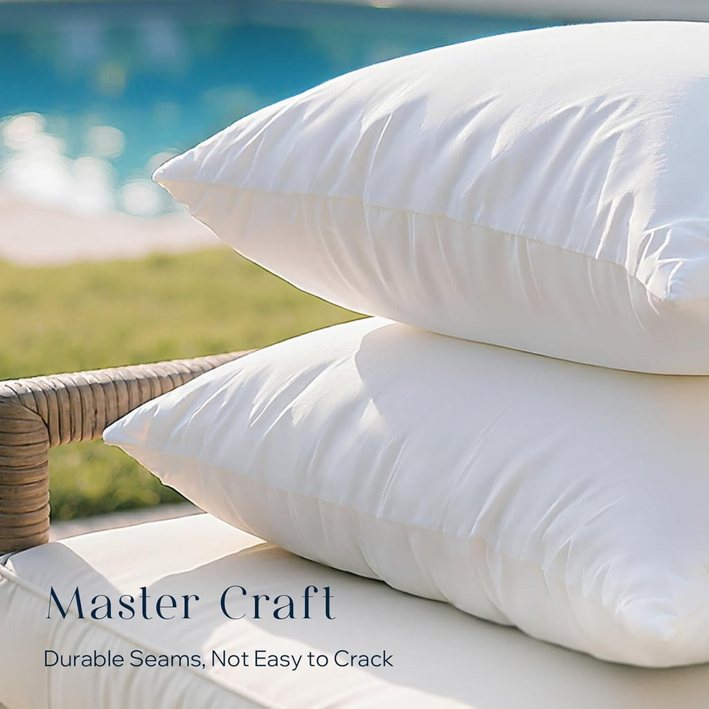 4-Pack Outdoor Pillow Inserts