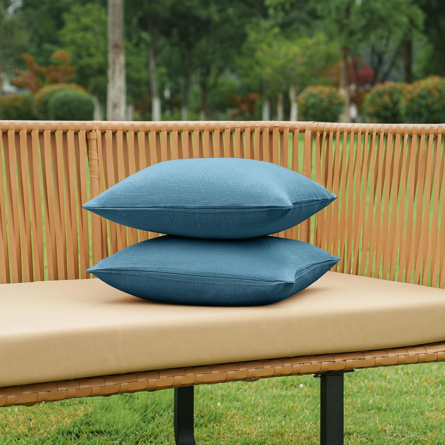 ALL Outdoor Waterproof Pillow Covers Set of 2
