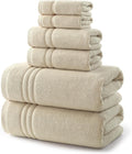 6 Piece Cotton Towel Set