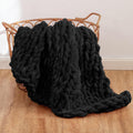 Chunky Knit Throw Blanket