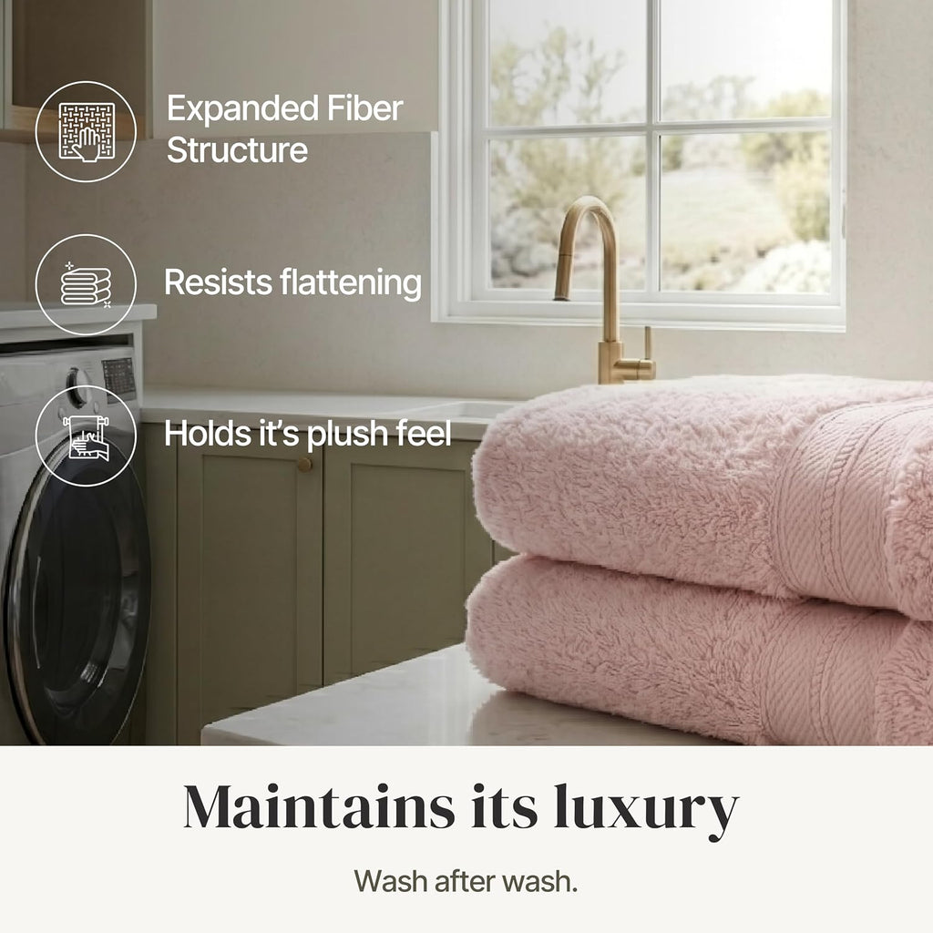 Modern Threads Spun Loft 6-Piece Cotton Towel Set