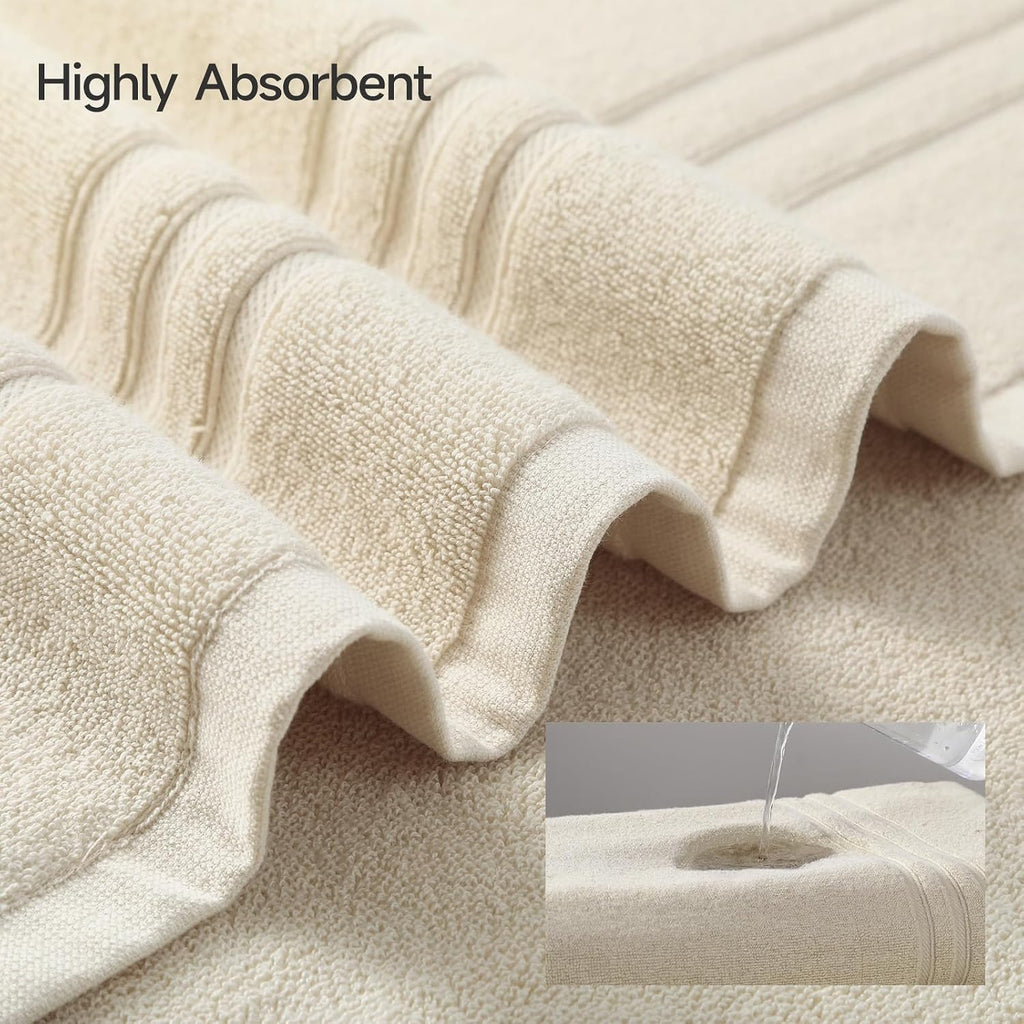 6 Piece Cotton Towel Set