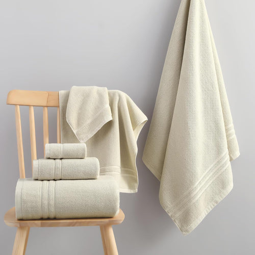 6 Piece Cotton Towel Set