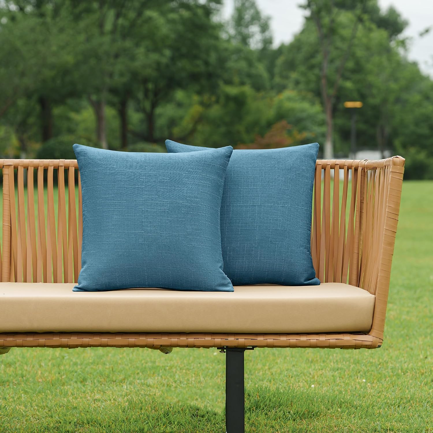 ALL Outdoor Waterproof Pillow Covers Set of 2