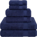 6-Piece Turkish Cotton Towel Set