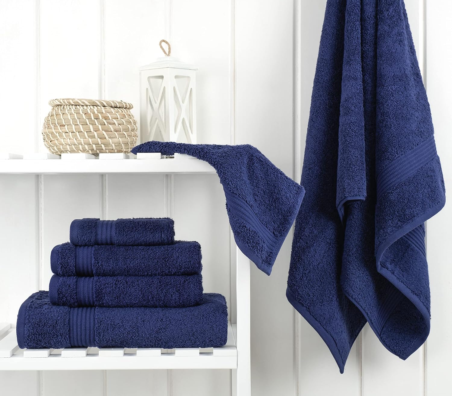 6-Piece Turkish Cotton Towel Set