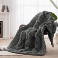Chunky Knit Throw Blanket